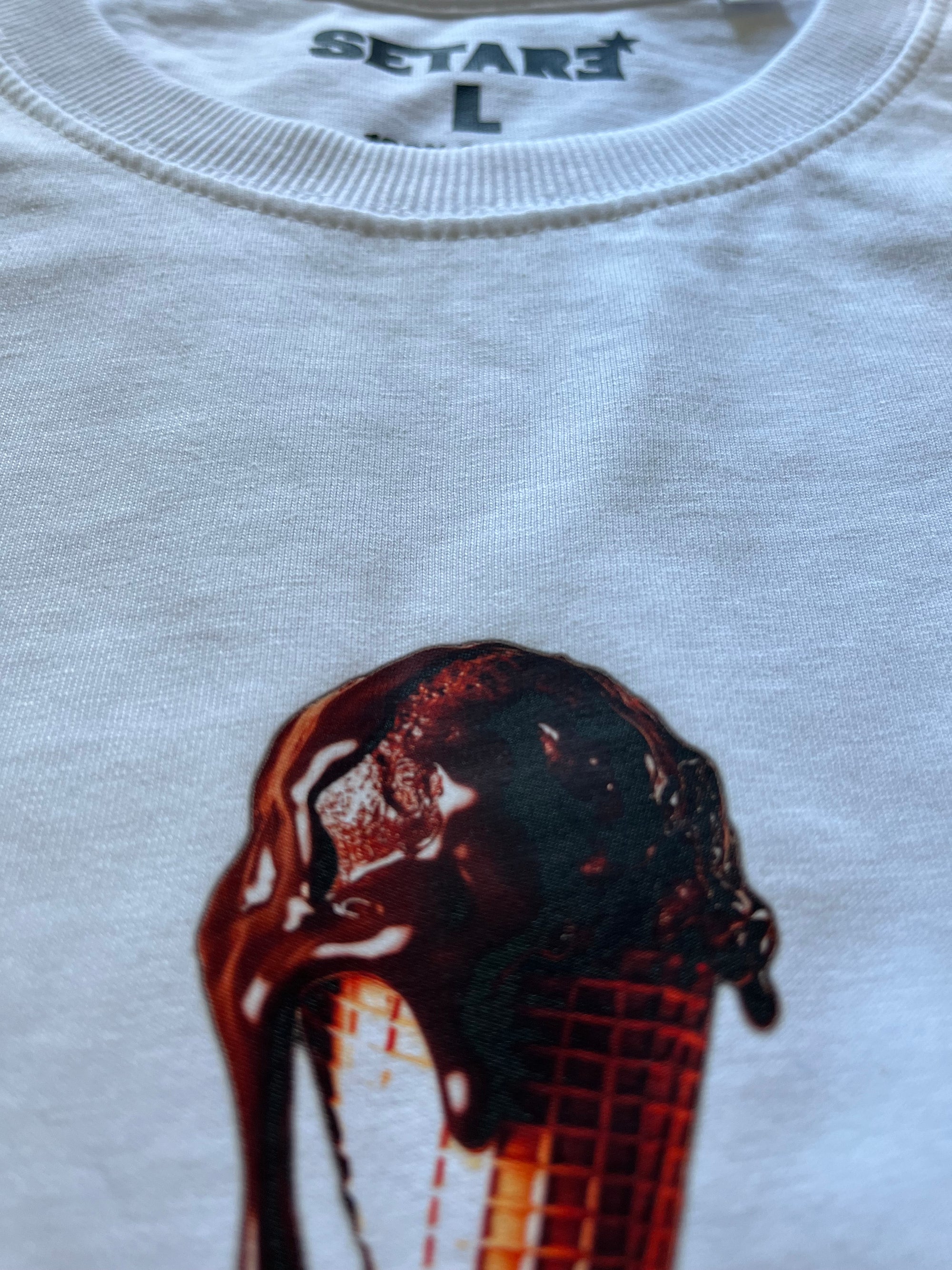 Camiseta Oversize Melted Ice Cream