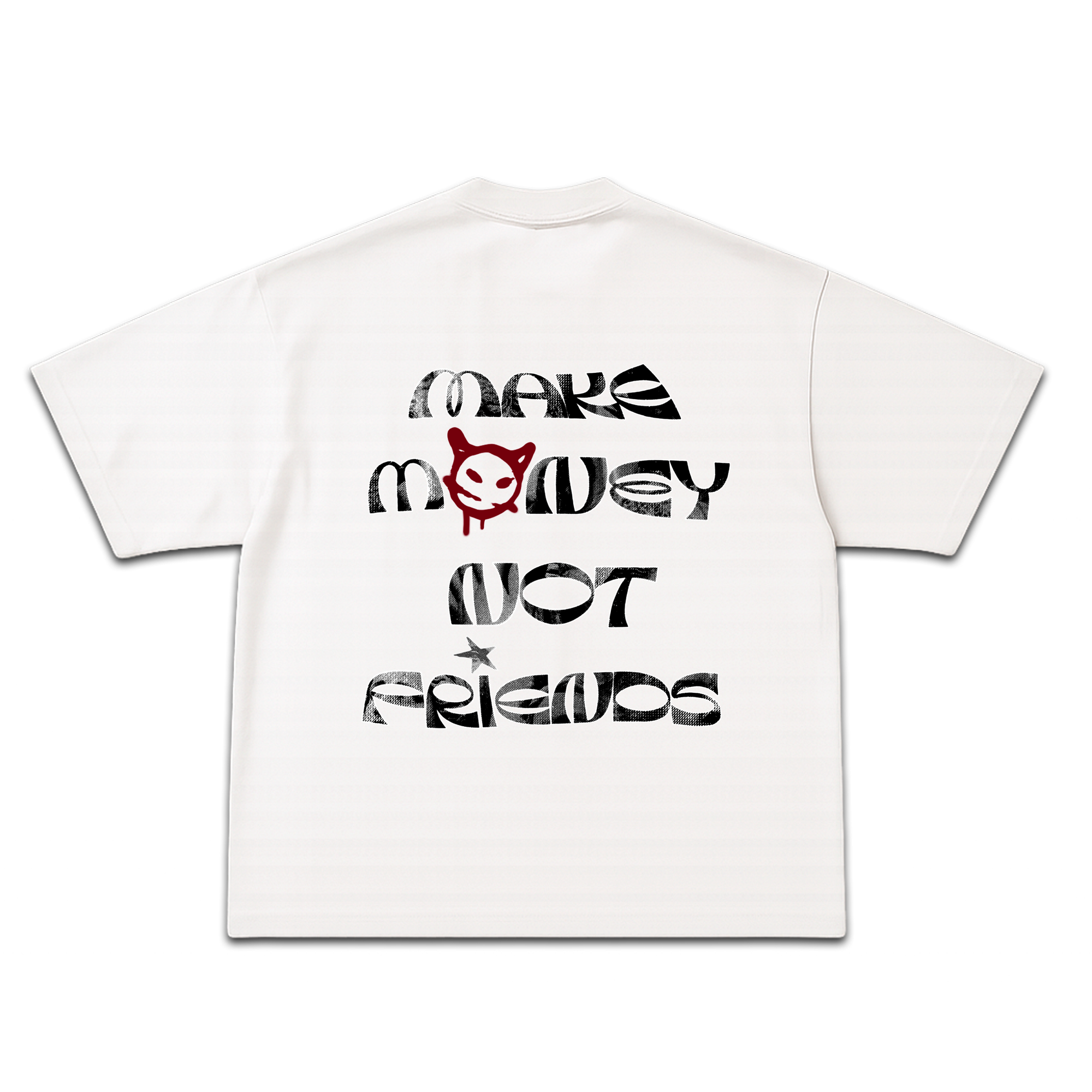 Camiseta Oversize M M N Friends