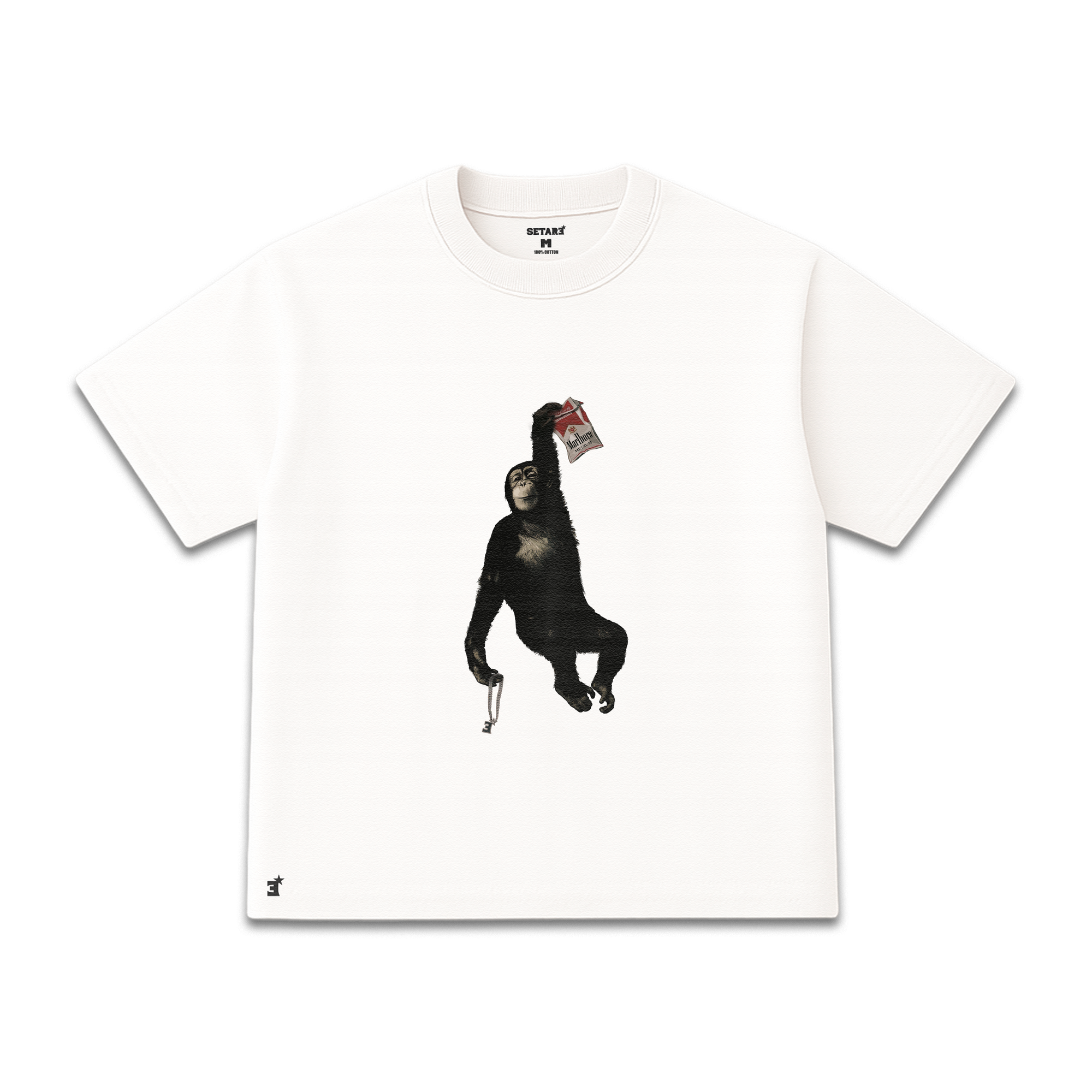 Camiseta Oversize Monkey Marlboro