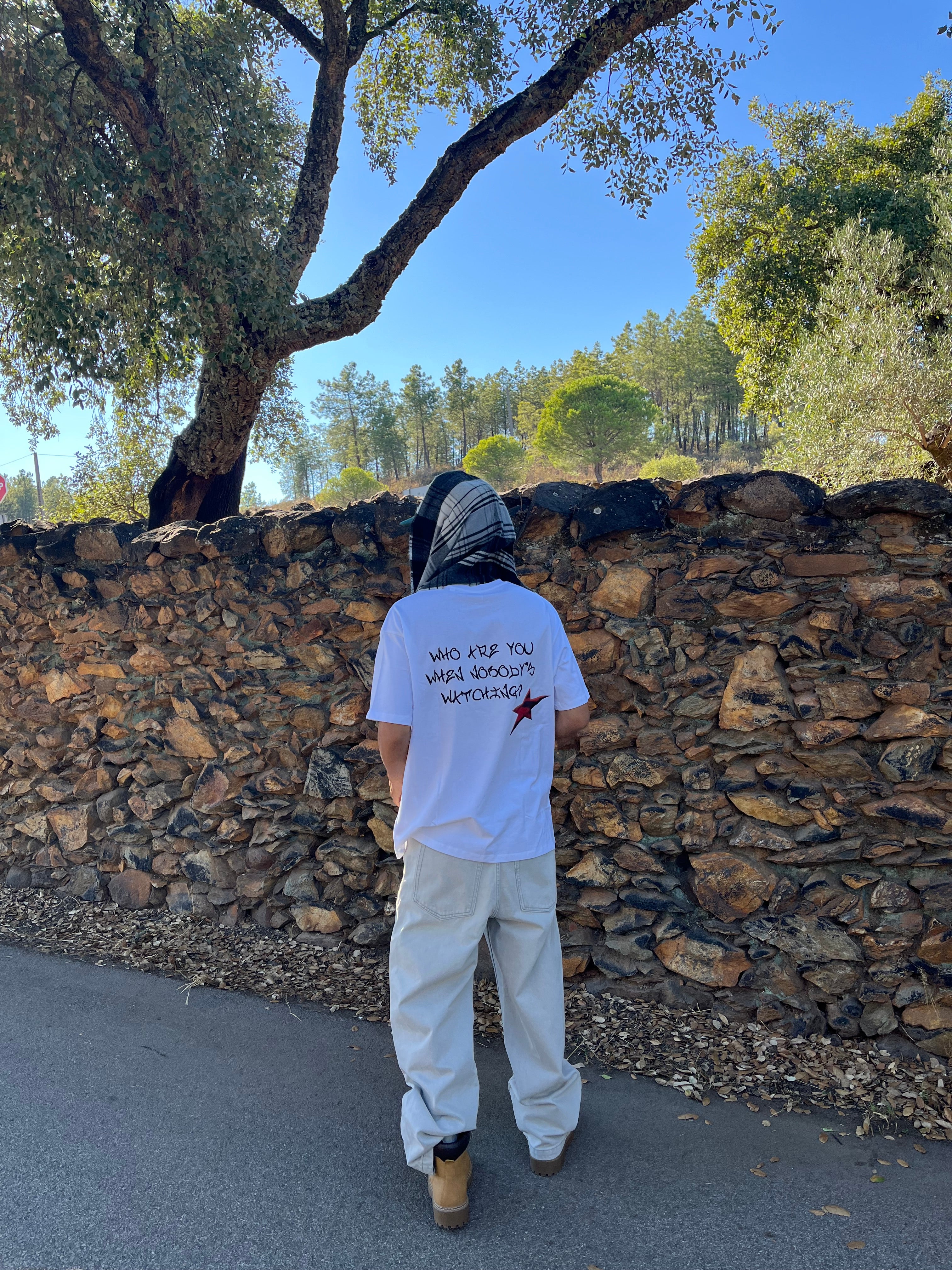 Camiseta Oversize Who are you?