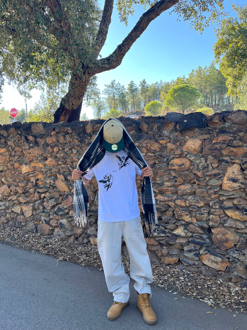 Camiseta oversize Angels hunting