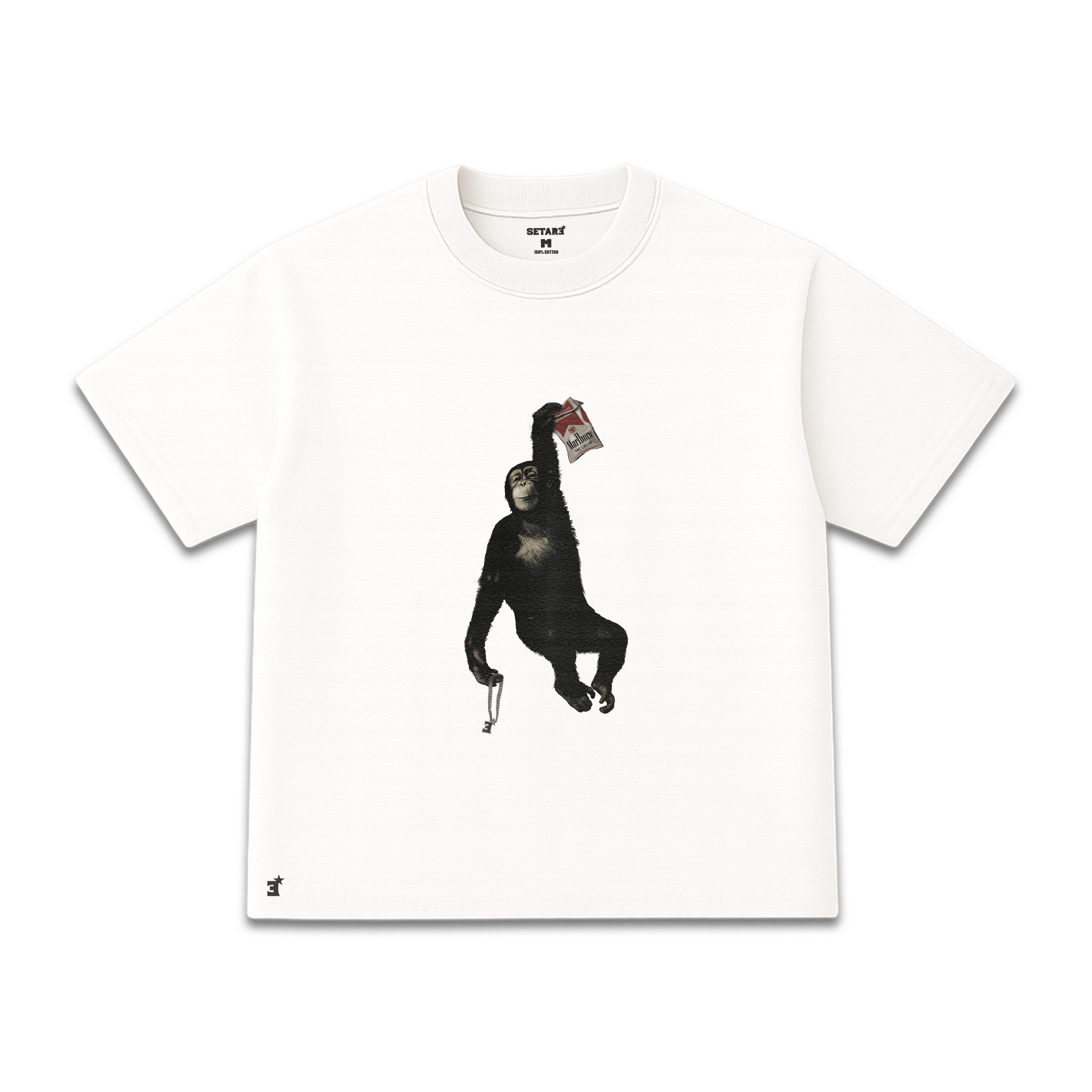 Camiseta Oversize Monkey Marlboro