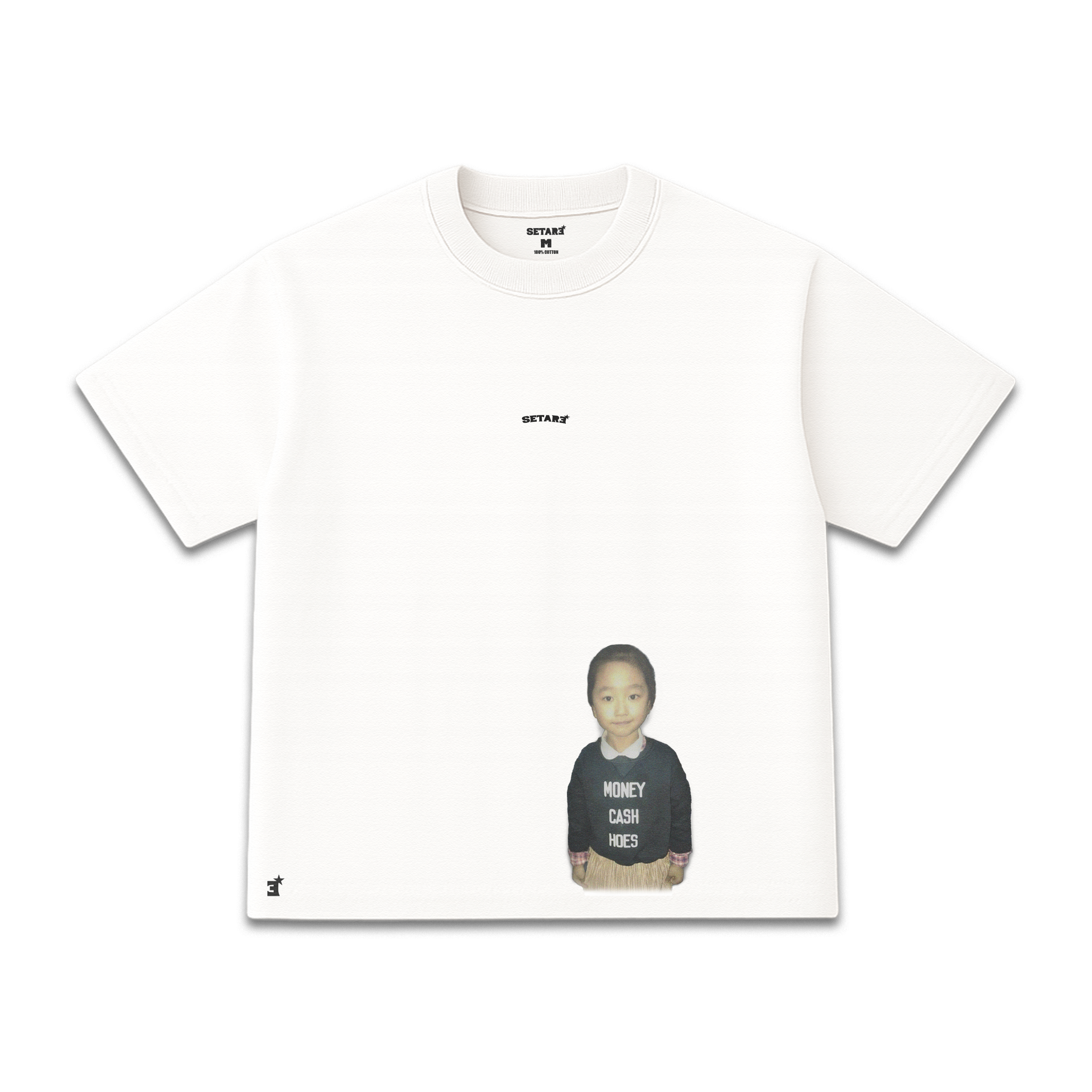 Camiseta Oversize Money Cash H*es