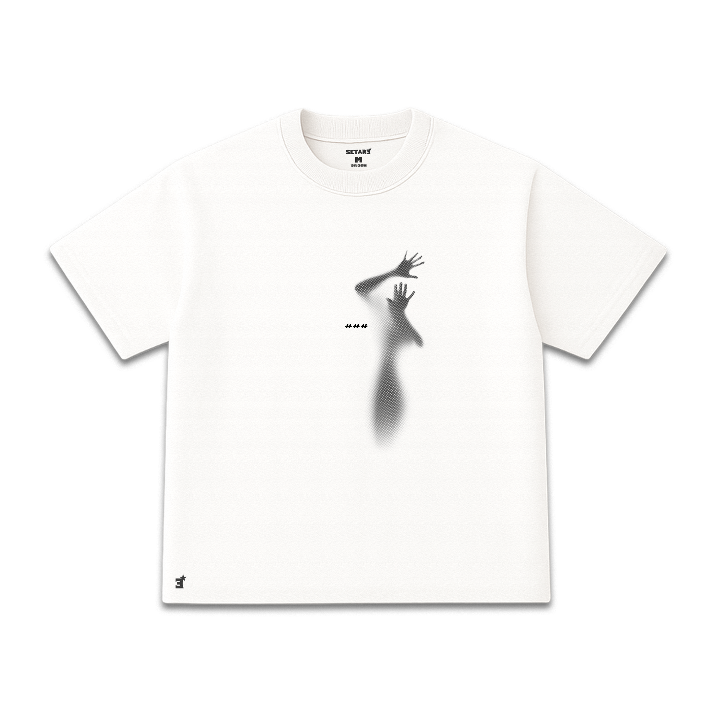 Camiseta Oversize Shadow dimensions